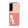 Slim Protection Case［ Original - initial two tone - A pink ］