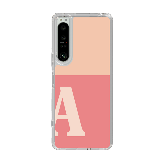 Slim Protection Case［ Original - initial two tone - A pink ］