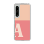 Slim Protection Case［ Original - initial two tone - A pink ］