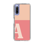 Slim Protection Case［ Original - initial two tone - A pink ］