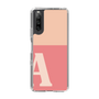 Slim Protection Case［ Original - initial two tone - A pink ］