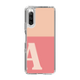 Slim Protection Case［ Original - initial two tone - A pink ］