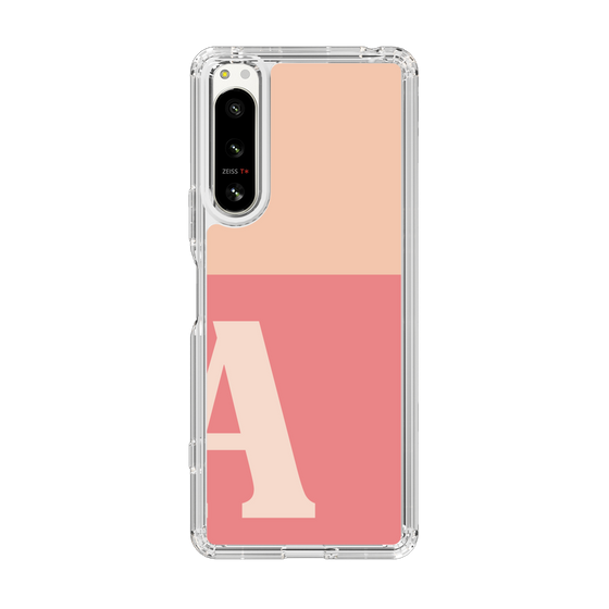 Slim Protection Case［ Original - initial two tone - A pink ］