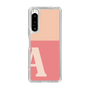 Slim Protection Case［ Original - initial two tone - A pink ］