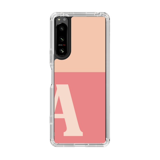 Slim Protection Case［ Original - initial two tone - A pink ］