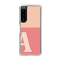 Slim Protection Case［ Original - initial two tone - A pink ］