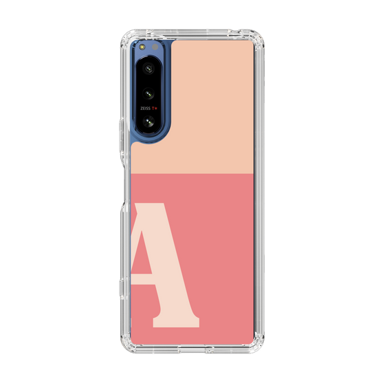 Slim Protection Case［ Original - initial two tone - A pink ］