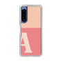 Slim Protection Case［ Original - initial two tone - A pink ］