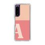 Slim Protection Case［ Original - initial two tone - A pink ］