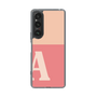 Slim Protection Case［ Original - initial two tone - A pink ］