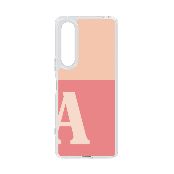 Slim Protection Case［ Original - initial two tone - A pink ］