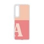 Slim Protection Case［ Original - initial two tone - A pink ］