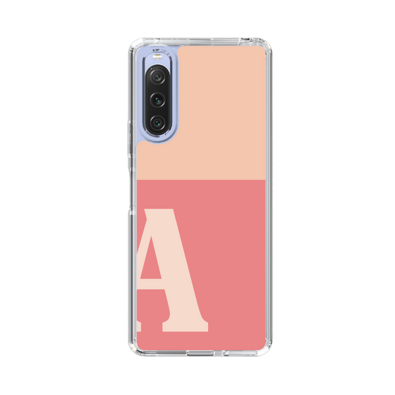 Slim Protection Case［ Original - initial two tone - A pink ］