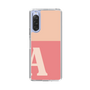 Slim Protection Case［ Original - initial two tone - A pink ］