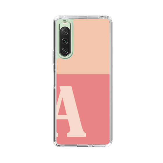 Slim Protection Case［ Original - initial two tone - A pink ］