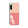 Slim Protection Case［ Original - initial two tone - A pink ］