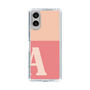 Slim Protection Case［ Original - initial two tone - A pink ］