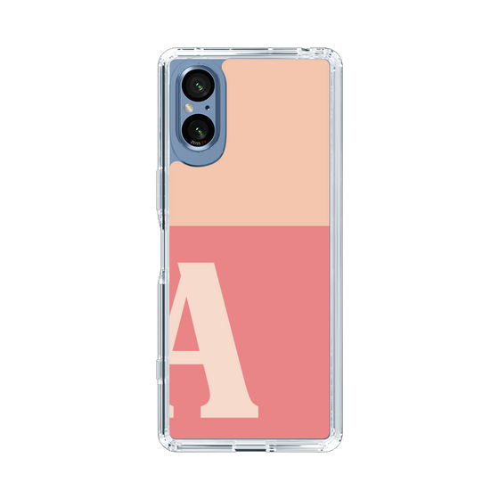 Slim Protection Case［ Original - initial two tone - A pink ］