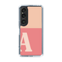 Slim Protection Case［ Original - initial two tone - A pink ］