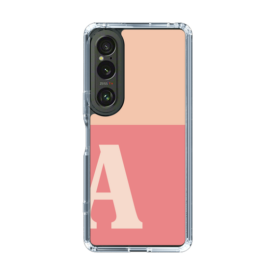 Slim Protection Case［ Original - initial two tone - A pink ］