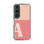 Slim Protection Case［ Original - initial two tone - A pink ］