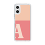 Slim Protection Case［ Original - initial two tone - A pink ］