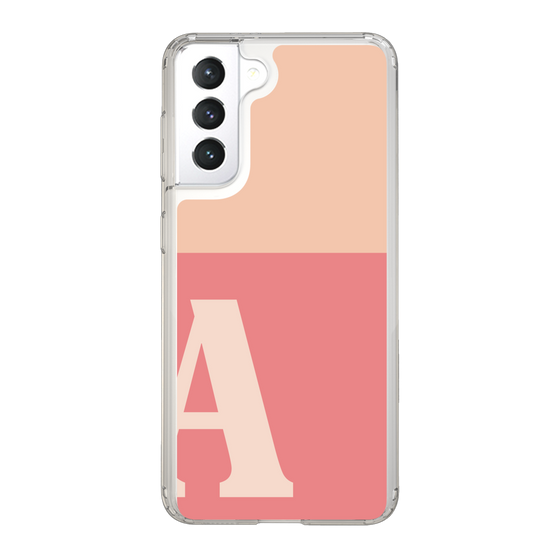 Slim Protection Case［ Original - initial two tone - A pink ］