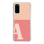 Slim Protection Case［ Original - initial two tone - A pink ］