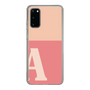 Slim Protection Case［ Original - initial two tone - A pink ］