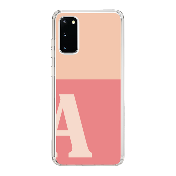 Slim Protection Case［ Original - initial two tone - A pink ］