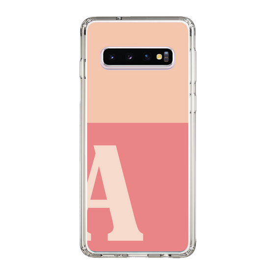 Slim Protection Case［ Original - initial two tone - A pink ］