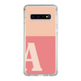 Slim Protection Case［ Original - initial two tone - A pink ］