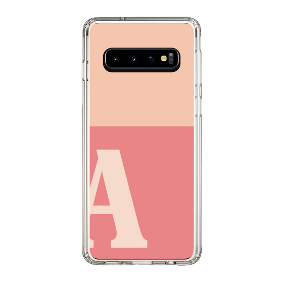 Slim Protection Case［ Original - initial two tone - A pink ］