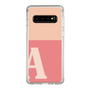 Slim Protection Case［ Original - initial two tone - A pink ］