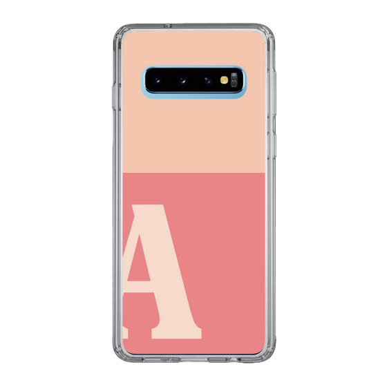Slim Protection Case［ Original - initial two tone - A pink ］