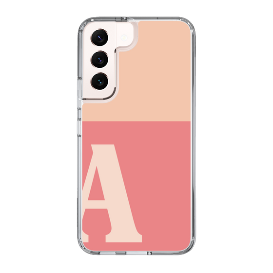 Slim Protection Case［ Original - initial two tone - A pink ］