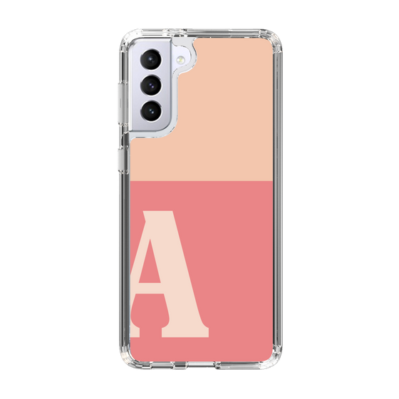Slim Protection Case［ Original - initial two tone - A pink ］