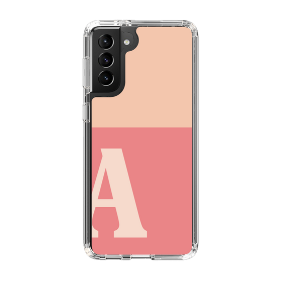 Slim Protection Case［ Original - initial two tone - A pink ］