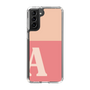 Slim Protection Case［ Original - initial two tone - A pink ］