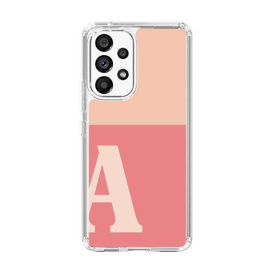Slim Protection Case［ Original - initial two tone - A pink ］