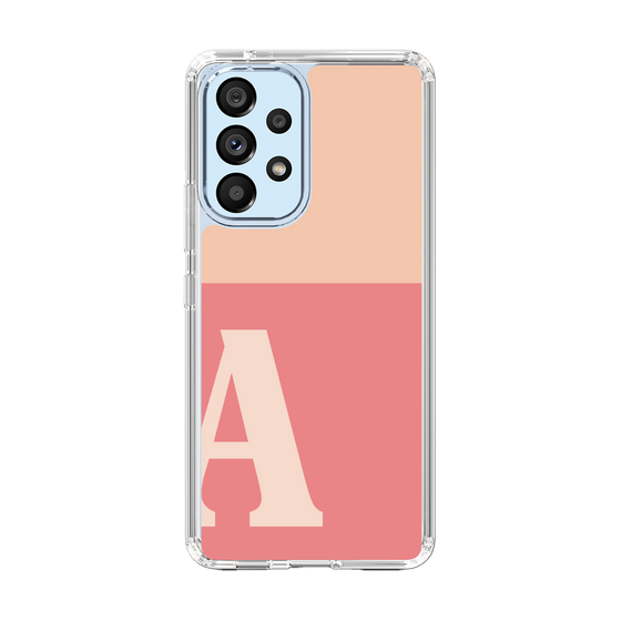 Slim Protection Case［ Original - initial two tone - A pink ］