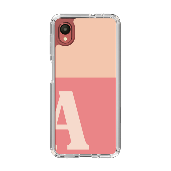 Slim Protection Case［ Original - initial two tone - A pink ］