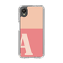 Slim Protection Case［ Original - initial two tone - A pink ］