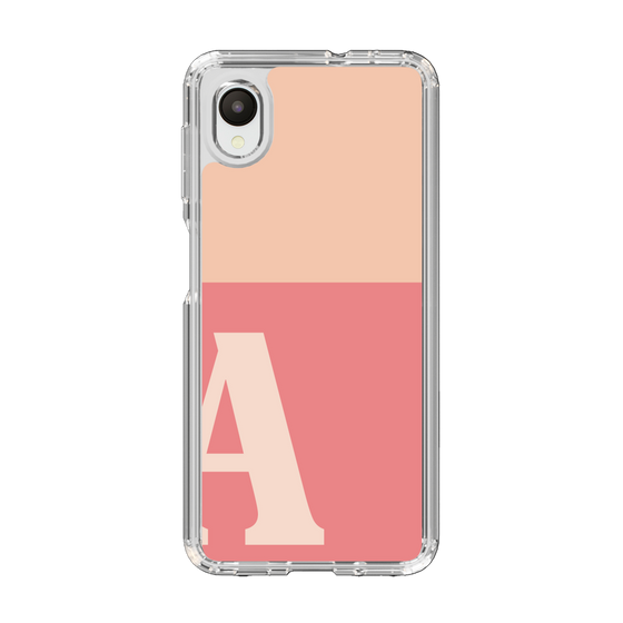 Slim Protection Case［ Original - initial two tone - A pink ］