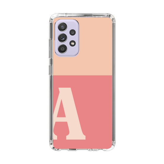 Slim Protection Case［ Original - initial two tone - A pink ］