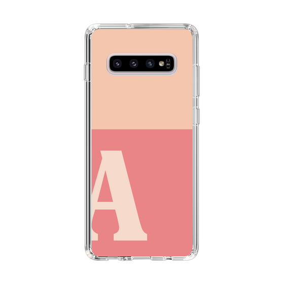 Slim Protection Case［ Original - initial two tone - A pink ］