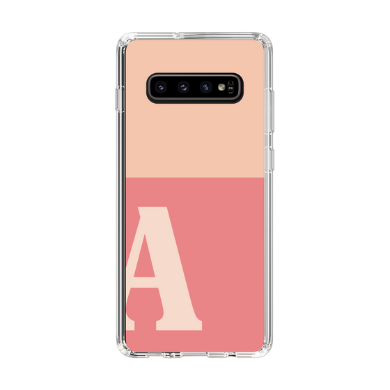 Slim Protection Case［ Original - initial two tone - A pink ］
