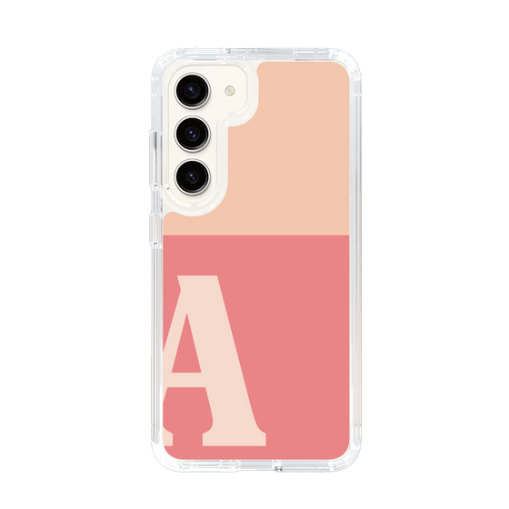Slim Protection Case［ Original - initial two tone - A pink ］