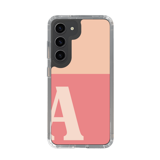 Slim Protection Case［ Original - initial two tone - A pink ］