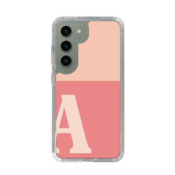 Slim Protection Case［ Original - initial two tone - A pink ］
